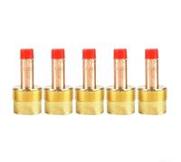 5pcs 45V64 Gas Lens Collet Bodies for WP-17 18 26 TIG Torches - 2.4mm 3/32 Stable Wire Feed