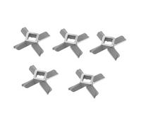 5pcs 47mm Meat Grinder Blade Stainless Steel Knife 9.5mm Hole for Bo-SCH CNFW4 MFW1501 Ph-ilips HR2724 HR7752 Sie-Mens MF155 Parts