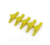5Pcs 4mm Banana Jack to Alligator Clip Test Leads, 83mm Large Insulated Probe 1000V 32A(5Pcs 01)