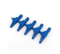 5Pcs 4mm Banana Jack to Alligator Clip Test Leads, 83mm Large Insulated Probe 1000V 32A(5Pcs 02)
