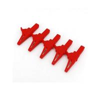 5Pcs 4mm Banana Jack to Alligator Clip Test Leads, 83mm Large Insulated Probe 1000V 32A(5Pcs 03)