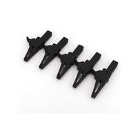 5Pcs 4mm Banana Jack to Alligator Clip Test Leads, 83mm Large Insulated Probe 1000V 32A(5Pcs 04)