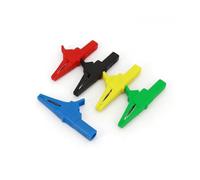 5Pcs 4mm Banana Jack to Alligator Clip Test Leads, 83mm Large Insulated Probe 1000V 32A(5pcs)
