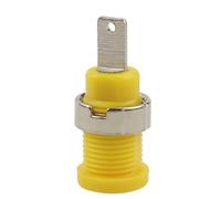 5PCS 4MM Banana Plugs Female Jack Socket Plug Wire Connector 5 Colors Each 1PCS Multimeter Socket Banana Head Female