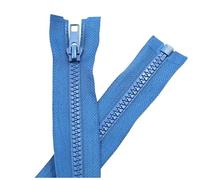 5Pcs 5# 40-120cm, Resin Automatic Lock Zipper, Open Zipper, Suitable for Clothing, Bags and DIY Sewing Crafts,100cm