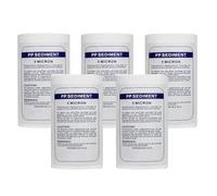 5pcs 5" x 2.5" Sediment Water Filter, Sink Replacement Water Filter, Under Sink Polypropylene Replacement Cartridge(5 Micron)