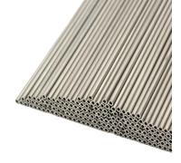 5pcs 500mm 304 Stainless Steel Capillary Tube， 1 X 0.6 Mm - 2 X 1.6mm Industrial Seamless Hollow Round Steel Pipe(1 x 0.6mm 5pcs)