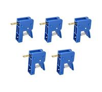 5Pcs 50A Spring Loaded Motor Test Clips Heavy Duty Brass Clips for LED Lamps Electrical Aging Quick Wiring LED Lamp Fast Wiring Clip
