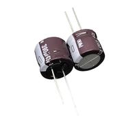 5pcs/50pcs 390uF 63V PW Series 18x16mm Low Impedance 63V390uF Aluminum Electrolytic capacitor EKFBQBGW(5pcs)