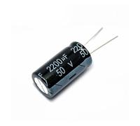 5PCS 50V2200UF 16 * 25mm 2200UF 50V Electrolytic capacitor AUOQKQUT