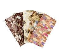5Pcs 50x50cm Cotton Fabrics Handmade Patchwork Craft Fabric Flower Pattern Fabric Needlework Cloth DIY Sewing Supplies