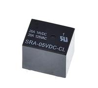 5Pcs 5V 12V 24V 20A DC Power Relay SRA-05VDC-CL SRA-12VDC-CL SRA-24VDC-CL 5Pin PCB