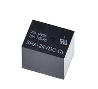 5Pcs 5V 12V 24V 20A DC Power Relay SRA-05VDC-CL SRA-12VDC-CL SRA-24VDC-CL 5Pin PCB(Sra-24vdc lack)