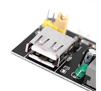 5Pcs 5V/3.3V Power Supply Breadboard Module with USB Port for DIY Electronics Projects