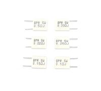 5pcs 5W BPR56 0.01R~0.5R Non-inductive Ceramic Cement Resistor Resistance 0.1R 0.22R 0.25R 0.5R 0.15R 0.033R 0.05R 0.47R ohm CZAOINCU(0.33R)
