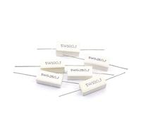 5pcs 5W Vertical Cement Resistors 0.1~100K Ohm | High Precision Wirewound Resistors for Audio, Power Adapters, and More(1.5K)