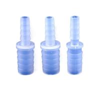 5Pcs 6~12mm PP Equal/Reducing Dia Direct Connector Aquarium Tank Air Pump Hose Joint Drip Irrigation Pipe DIY Fittings(6-10mm,50 Pieces)