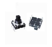 5pcs 6 pin five-way switch multi-function reset button touch switch 10x10x10