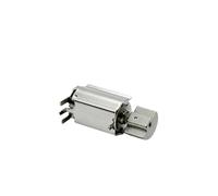 5PCS 610 Coreless Vibration electronic starter 6 * 10MM with Clip DC 3V 3.7V 8000RPM Cylindrical Small Vibrator Mobile Phone Accessories AUOQKQUT