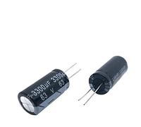 5pcs 63v3300UF 18x35mm Aluminum Electrolytic Capacitors 3300uf63v 63v3300mf 3300mf63v 3300uf 63wv 63vdc 3300MFD 63v 3300uf