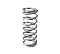 5pcs 65Mn Spring Steel Anti-fatigue Strong Mechanical Compression Springs, Wire Diameter 1.6mm, Outer Diameter 30mm, Length 60-100mm, 1.6x30x60mm