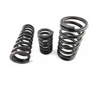 5Pcs 65Mn Spring Steel Compression Spring, Wire Diameter 1.8mm OD 11mm Length 100mm, Black, 1.8x11x100mm