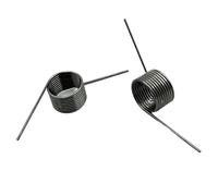 5pcs 65Mn Steel Torsion V-Shaped Spring Wire Diameter 0.8mm Outer Diameter: 4mm-10mm Length: 7.2mm 60 90 120 180°(7.2mm (180 degrees),5.5mm/0.8mm)