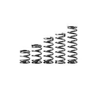 5pcs 65Mn Wire Diameter 1.5mm Cylidrical Coil Compression Spring Return Compressed Springs Release Pressure Spring Steel Coils(15mm,9mm)