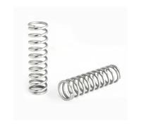 5Pcs 65Mn Wire Diameter 2.0mm Cylindrical Compression Spring Steel High Elasticity Pressure Release Machinery Coil Springs(35mm,21mm)