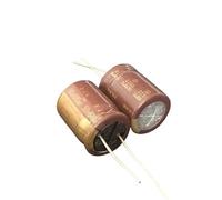 5pcs 680uF 50V 16x20mm High Reliability Low Impedance 50V680uF Audio Capacitor Brown Gold EKFBQBGW