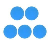5pcs 6cm Bouncy Ball, Hand Exercise Balls, Rubber Stress Relief Ball with High Elasticity, for Kids Adults Swimming Pools Beaches Water Play (Blue)
