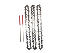 5pcs 6inch Mini Chainsaw Chain Kits Electric Chainsaws 043" Gauge 36DL Electroplated Coating Saw Chains for Pruning Tool