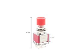 5PCS 6mm 3/6Pin 2 Position Momentary Automatic Push Button Switchl ON OFF 5A125V/2A250V Toggle Switch IDGTTLDF(PB103R 6 Pin)