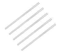 5PCS 6MM D Shaft, Stainless Steel D Shaft for gobildas TETRIX FTC FRC First WRO Robotics DIY Kit D Profile Shaft for College Robot Competitions
