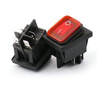 5pcs 6Pin Rocker Switch 3 Position Lock in-in DSDT 16A / 250V / 20A 125V RL2 Air switches