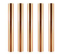 5Pcs 7.6inch x 16.4ft (19.3cmx5m) Toner Reactive Foil，Foil Paper for Toner Foiling Foil by Laser Printer and Laminator, for Scrapbooking Paper Crafts （Antique Copper）