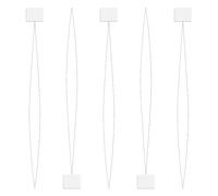 5Pcs 7.87 Long Needle Threaders for Punch Needles Embroidery Craft, Needle Threader Tool for Punch Needles Cross Stitchs DIY Sewing Craft Works, 20cm