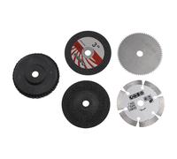 5PCS 75mm Cutting Discs Set for Angle Grinder - Wood, Stone, Marble & Metal Cutting Wheels