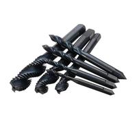 5PCS/7PCS Spiral Thread Tap Screw HSS Spiral Point Thread Metric Drill Bits M3/M4/M5/M6/M8/M10/M12(7PCS Bearing Steel)