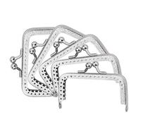 5pcs 85mm Kiss Clasp Embossed Coin Bag Frame Metal Purse Sewing Craft Project Purse Double
