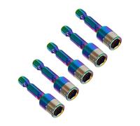 5Pcs 8Mm Hexagon Head Roofing Fastener Screw with High Strength Design for Metal Sheet Fixing Strong Steel Construction Spell Head Sleeve Tail Screws