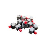5PCS 9.5MM Square mute mouse micro switch is suitable M330 scroll wheel to press the middle button