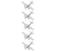 5PCS A-1 Attacker Airplane DIY Model 1/2000-1/350 Scale Model Strike Aircraft Douglas A-1 Skyraider For DIY Scene Assembly Mould(1/350(34mm))