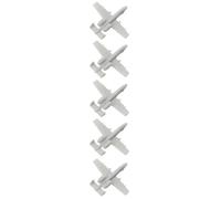 5PCS A-10 Thunderbolt II Attack Aircraft DIY Model 1/2000-1/350 Scale Military Model Resin Attacker Airplane With Landing Gear For DIY Hobbys(1/400(40.2mm))