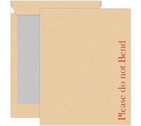 5Pcs A4 Envelopes iSOUL 324mm x 229mm A4 C4 Manilla Hard Board Backed Envelopes Do Not Bend Envelope (5 Pcs)