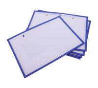5pcs A4 Magnetic Document Holder Plastic Hard Shell Sleeve