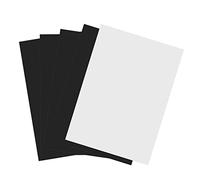 5Pcs A4 Printable Magnetic Sheets, Flexible Magnetic Inkjet Printing Sheet Printable Photo Paper Magnet Matte Non Adhesive Magnet Paper for Inkjet Printer Photo DIY Crafts