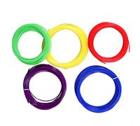 5Pcs ABS 3D Printing Pen Filament 10m Refill Pack | Vacuum Sealed Refill Set, High Stiffness and Degradable Material, for Creative Drawing, Boys and Girls and Adults