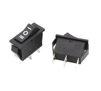 5pcs AC 10A/250V 15A/125V 3 Pin ON-OFF-ON 3 Position Boat Rocker Switch