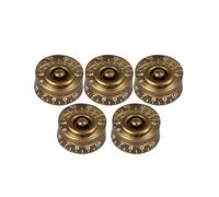 5Pcs Acrylic Top Hats Knobs Guitar Speed Control Volumes Tone Control Knob Electric Guitars Replacement Part Electric Guitar Long Shafts